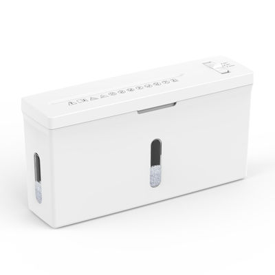 Nowy produkt CS201C Biały 6 arkuszy P3 Home Office Mini Desktop Paper Shredder