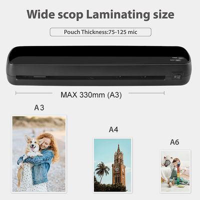 80-100mic Poch A3 Laminator z systemem ogrzewania na gorąco