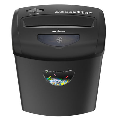 CD218P 5,55 galonów maszyna do niszczenia papieru 10 arkuszy papier Shredder z przeciążeniem ochrona odwrotnie