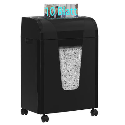 60dB Ciężki urządzenie biurowe Micro cut Paper Shredder 20L Pojemność Cicha operacja C261P-10