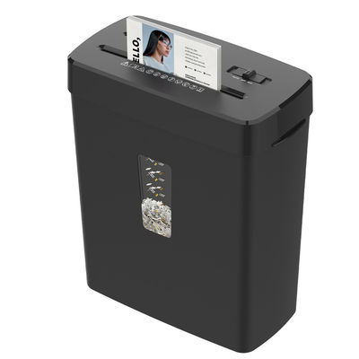 P4 Poziom 8 Arkusze A4 Krzyżowy skrawek Papier Shredder Maszyna do biura domowego użytku 13L Bin CD222P-8