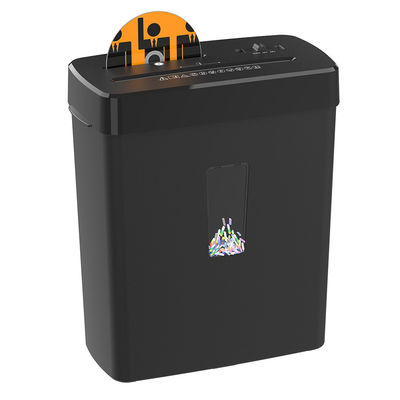 Mini Czarny 13L CD Karta kredytowa Papier Shredder Maszyna 8 arkuszy do biura domowego cd222P-8