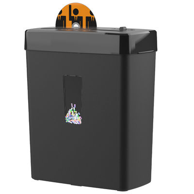 68dB Czarny Krzyżowy Cięcia Papier Shredder Maszyna rozdzielenia CD Papier z 13L koszykiem Bin cd222p-8