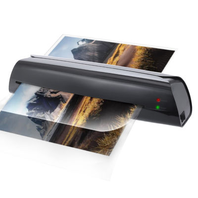 Czarny laminator A4 do zdjęć LM2008 Dokument Papier Menu Laminating urządzenie z uwolnieniem