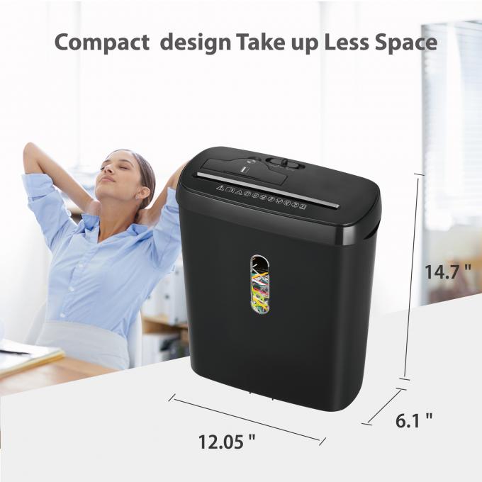 SD108P 8 PLATY Maszyna do niszczenia papieru A4 do kart CD Rozbiórka papieru z koszykiem 11L 4