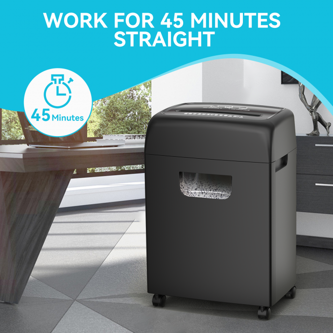 C281P Maszyna do rozdrabniania papieru 20L 18 Sheet Paper Shredder 2