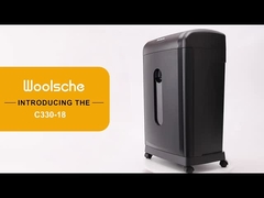 C330P-18 Certyfikowany przez CE/EMC Ciężki krążek do papieru dla przedsiębiorstw z pojemnikiem wyciągającym 30L