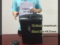 CD218P-10 21L Maszyna do kruszenia papieru do koszyka do biura domowego