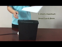 S606B Maszyna do drążenia papieru strzyżonego na paski 6,8 mm rozmiar strzyżony 5 kart A4